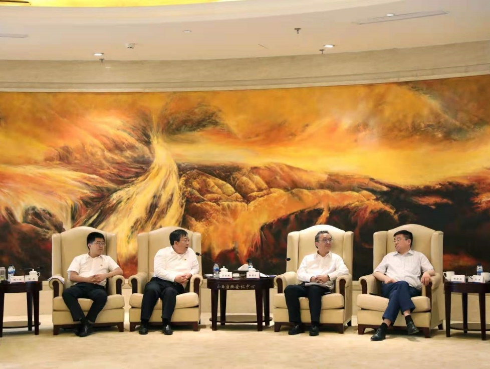 金亞潤環(huán)保科技董事長常文光一行赴太原參加“工業(yè)固廢綜合利用”項(xiàng)目政企銀洽談會(huì)